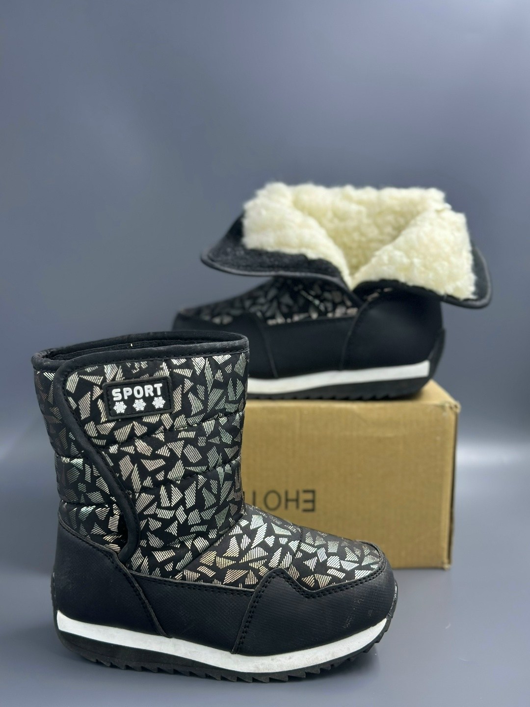 сапожки дутики детские зимние bronx,дутики детские libang цвет чёрный размер 21,детские дутики,дутики детские зимние,сапоги детские дутики