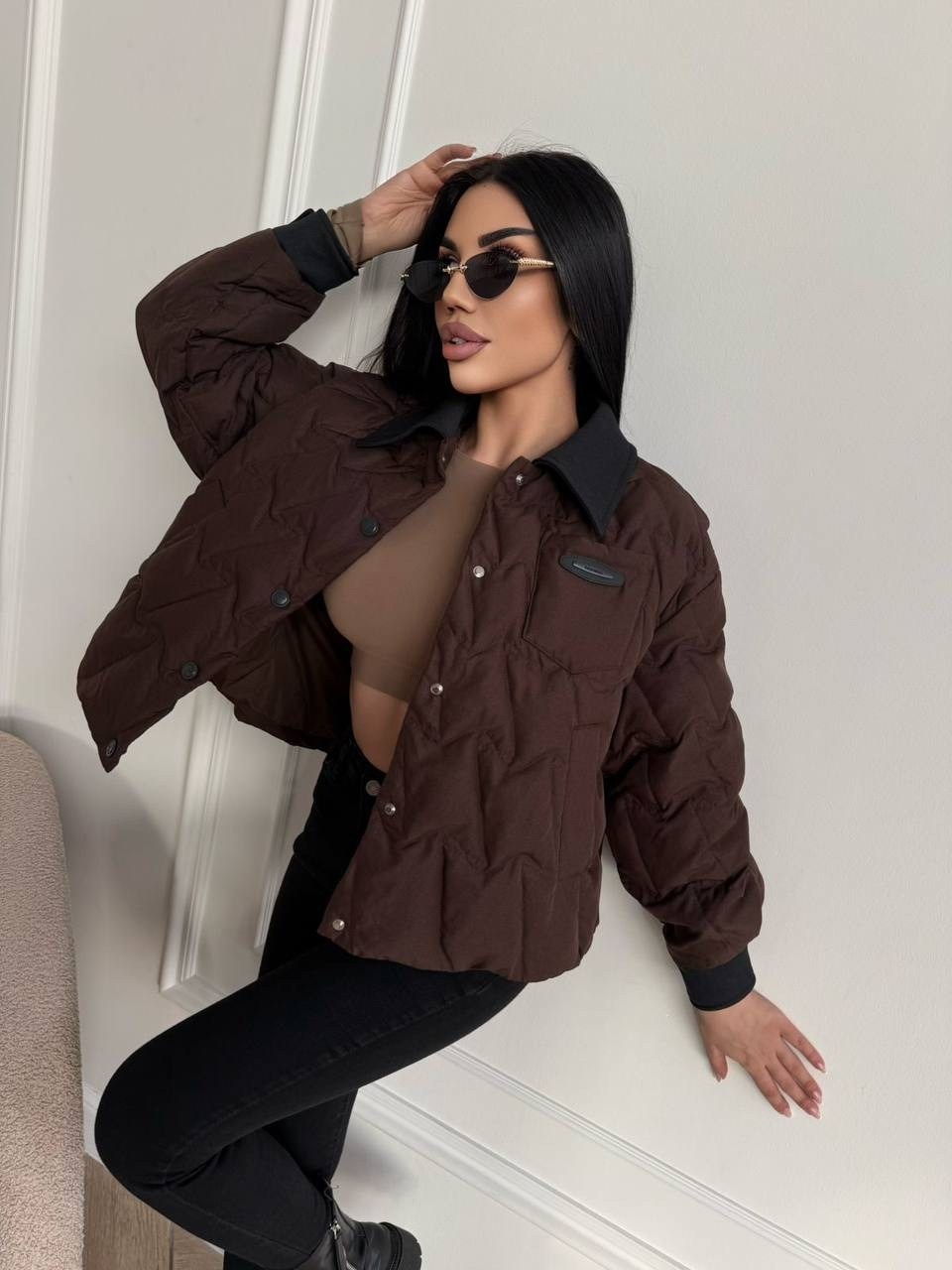 стильная куртка,женская куртка,куртка комбинированная,куртка,куртка женская стильная