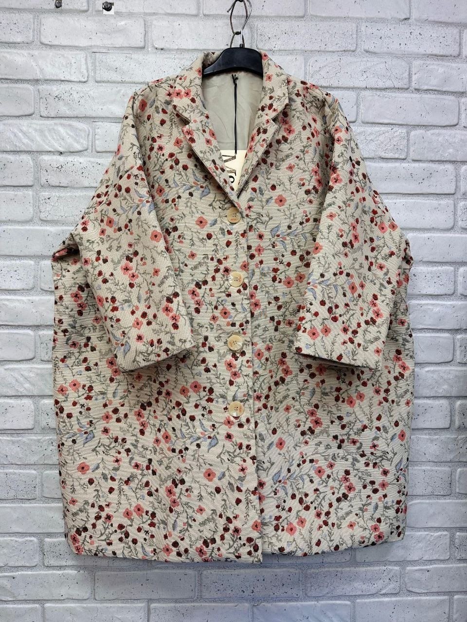 куртки пинтерест,куртка винтажная,куртка с принтом,модная винтажная повседневная элегантная хлопковая куртка с цветочным принтом,куртка