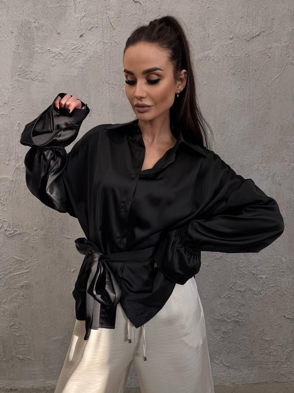 шелковая рубашка атласная bluza shop,рубашка женская,атласная рубашка,блузка атласная,блузка рубашка атласная праздничная