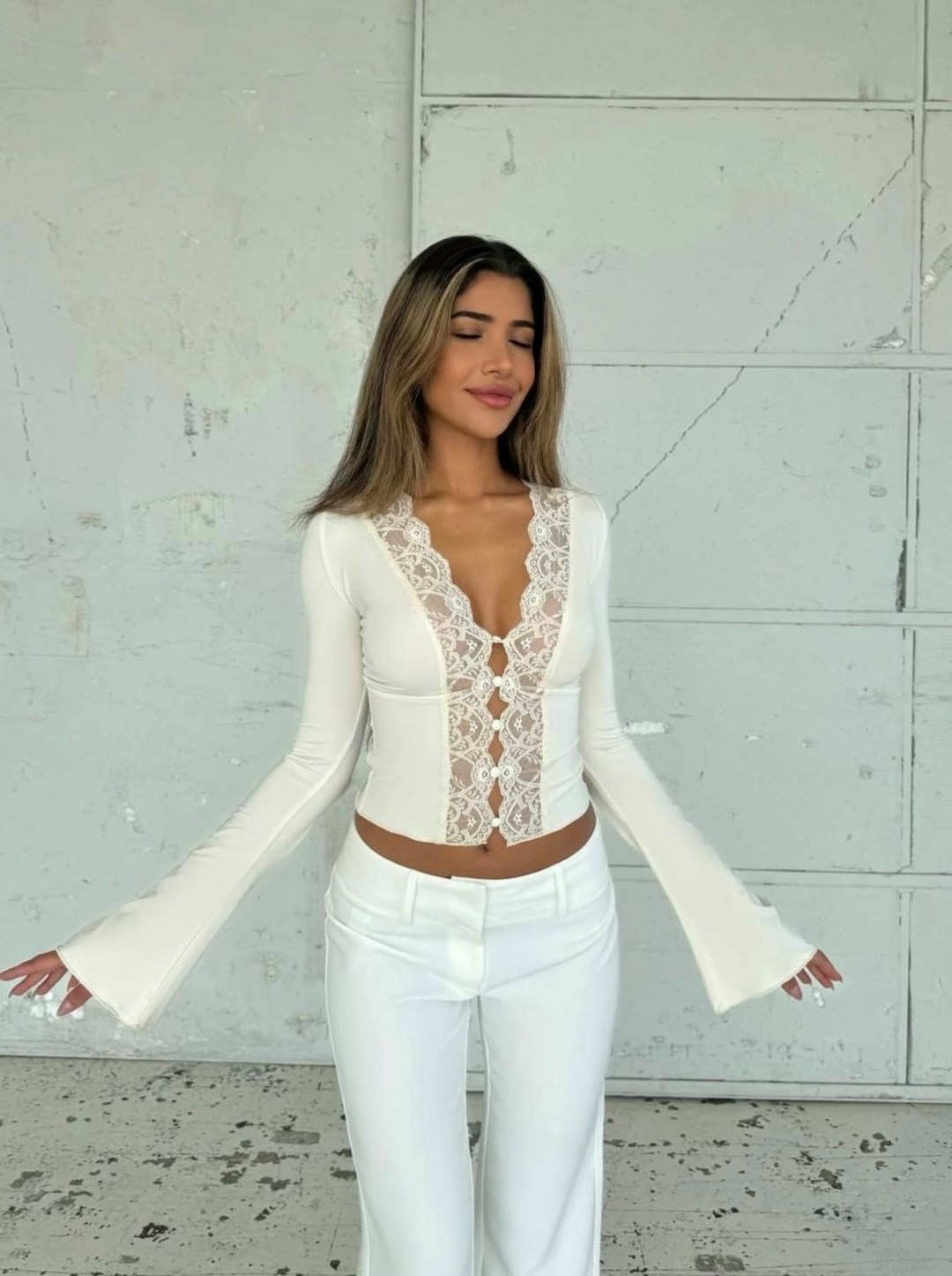 женская кофта,женская элегантная блузка,женская шифоновая блузка с леопардовым принтом v-образным вырезом и расклешенными рукавами,женские топы с длинными рукавами,кружевная блузка