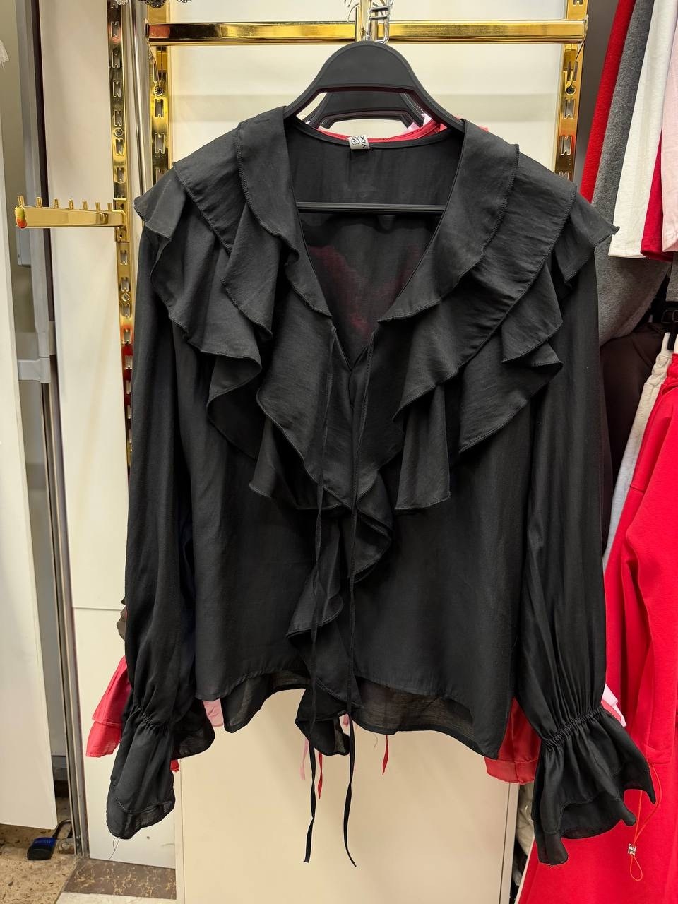 блузка с оборками,модная блузка,женская блузка,элегантная блузка с воланами и рюшами,блуза из шифона с рюшами