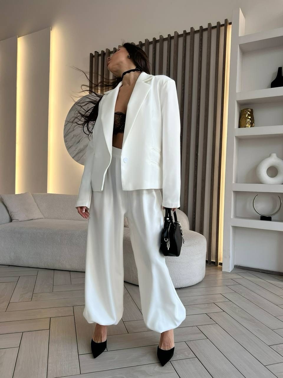 белый костюм женский брючный палаццо,брючный костюм белый,брючный костюм,брючный костюм женский,белый брючный костюм женский