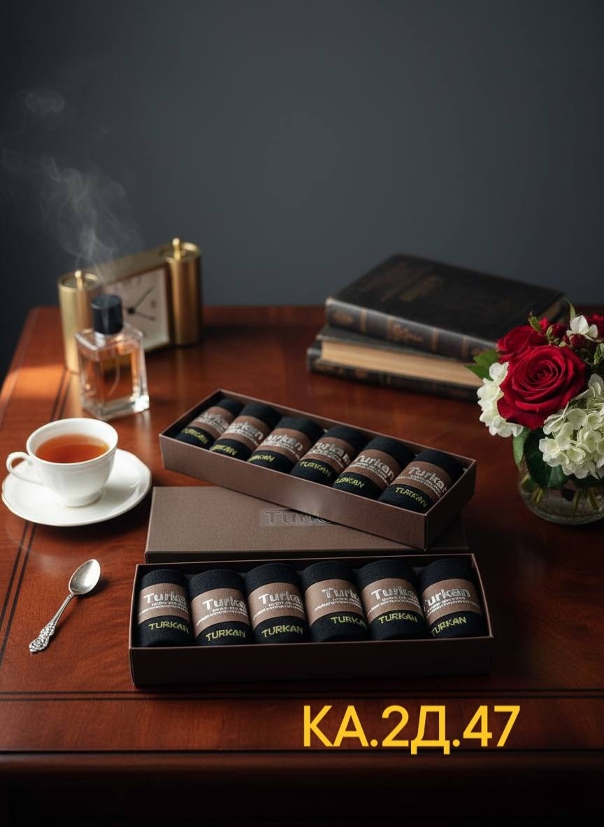 носки мужские turkan набор 6 пар,подарочный набор мужских носков,носки мужские 6 пар в подарочной упаковке,носки мужские подарочный набор,набор носков мужских