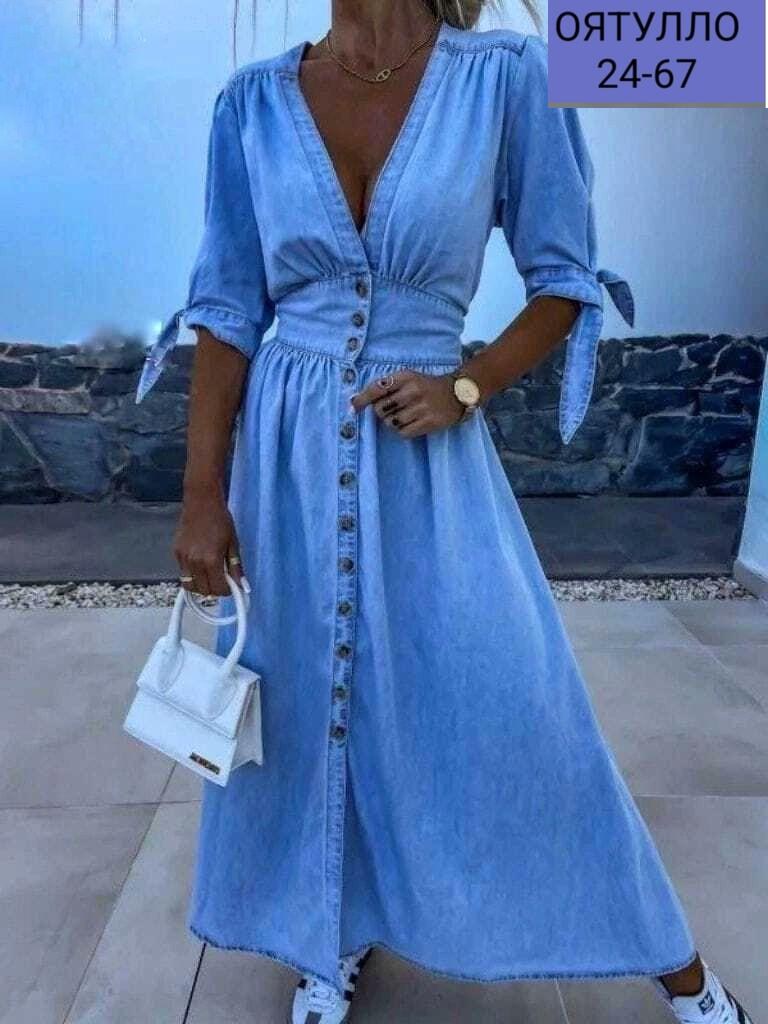 платье джинс,платье джинсовое женское,джинсовое платье,джинсовое платье сарафан миди style spark,длинное джинсовое платье