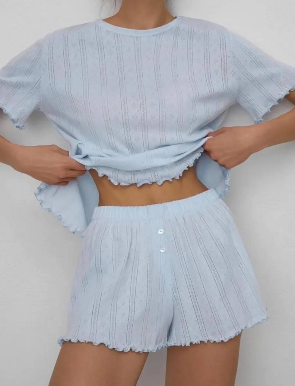 пижама с шортами,женские пижамы с шортами,пижама женская,пижама с шортами и футболкой,уютная пижама