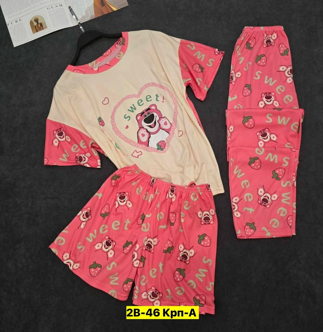 женские пижамы,пижама тройка,пижама женская тройка,пижама женская костюм,комплект пижама