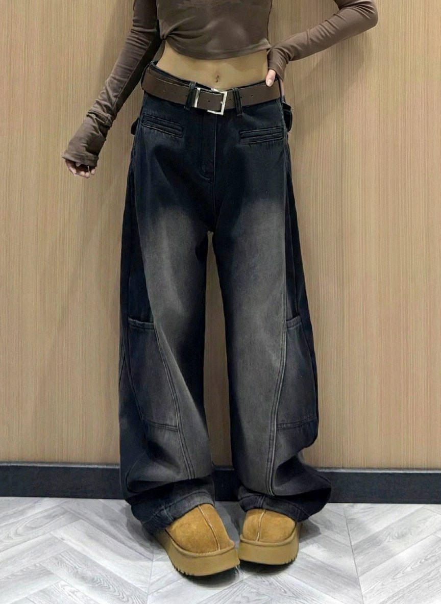 джинсы с широкими штанинами,джинсовые широкие брюки,джинсы черные широкие,женские широкие джинсы,джинсы широкие