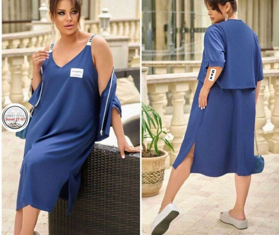 платье свободного кроя,костюм с платьем,платье женское для полных,платье накидка,женское платье больших размеров