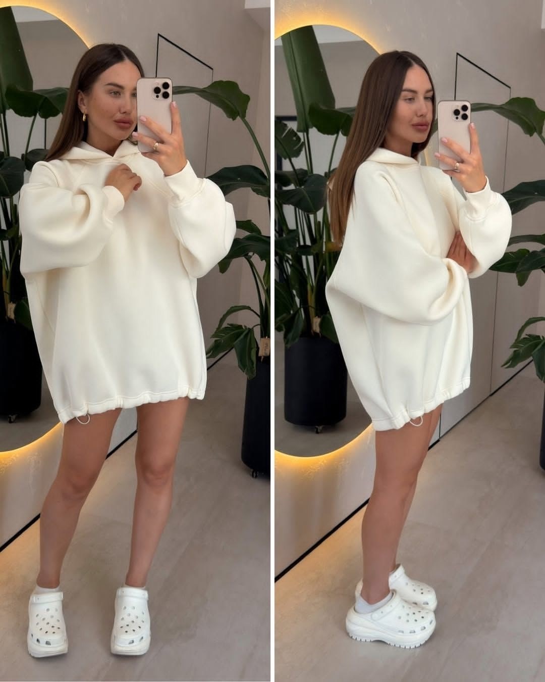 розовый свитшот оверсайз с шалью и капюшоном mg1566 madmext,толстовки женская,худи oversize,худи в стиле oversize,худи оверсайз