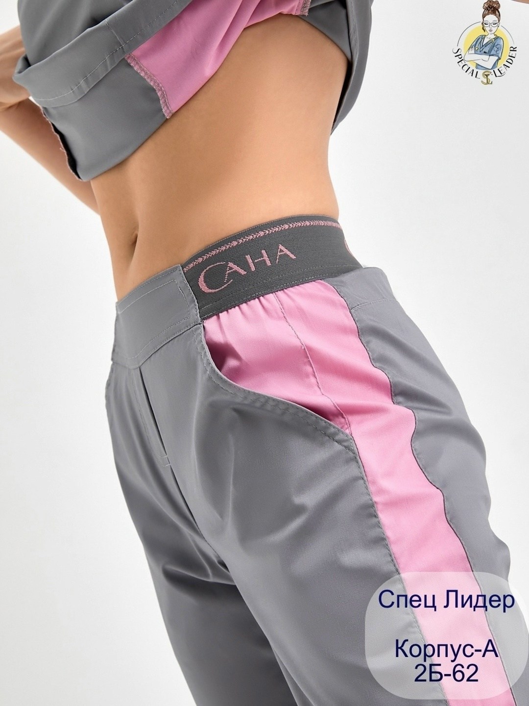 урсус спецодежда медицинский костюм женский р56,медицинский костюм женский,медицинский костюм серого цвета,медицинский костюм,костюм женский хирургический