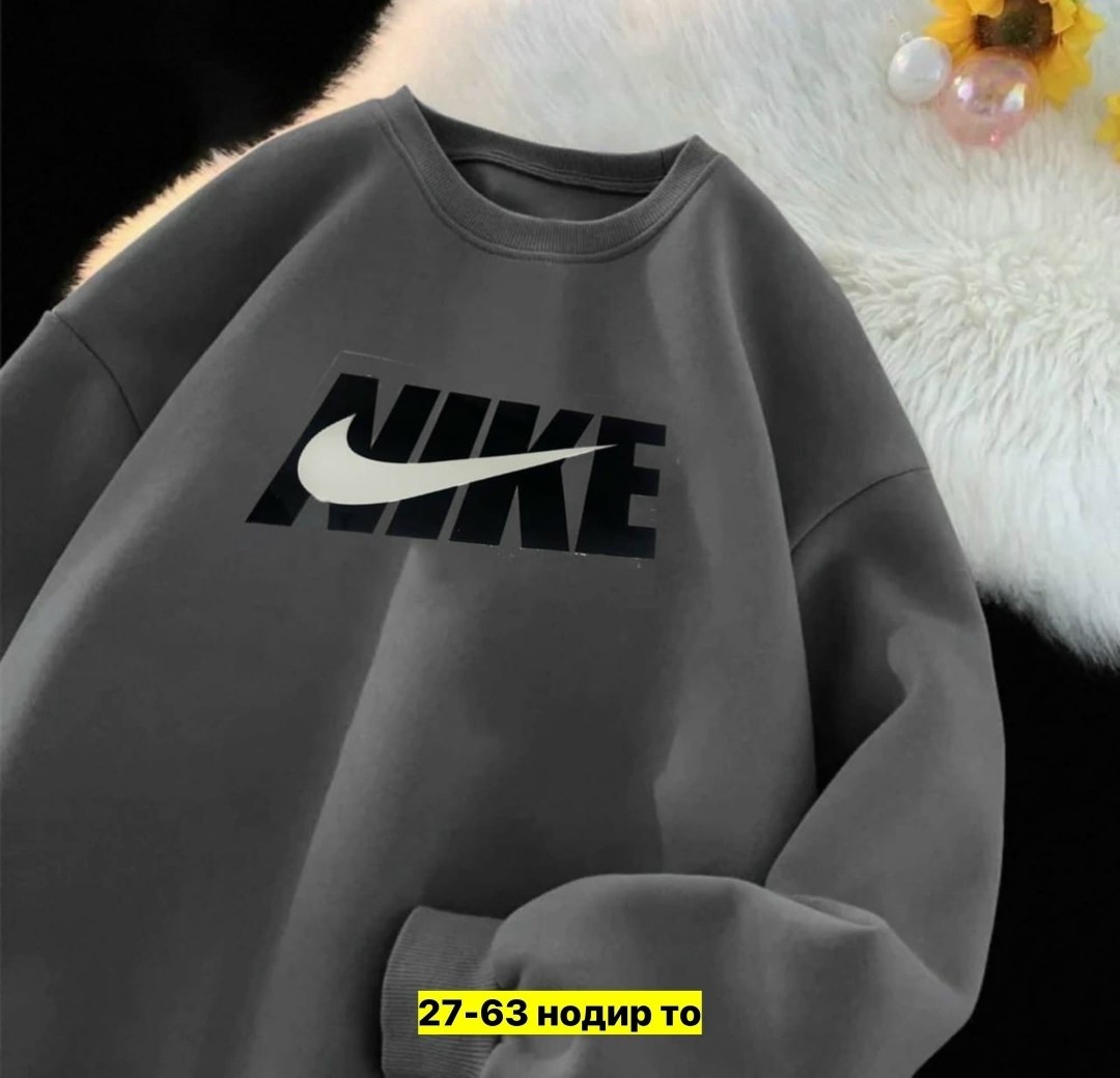 свитшот женский nike,свитшот женская,толстовки свитшот,кофта свитшот,свитшот оверсайз nike