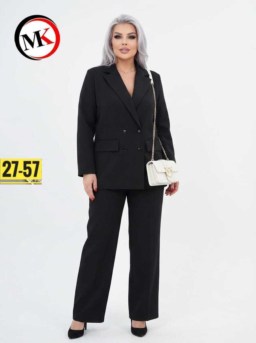 костюм брючный 2042 голубой alani,голубой брючный костюм женский,брючный костюм alani collection 2042 голубой,брючный костюм женский больших размеров летний двойка,брючный женский костюм