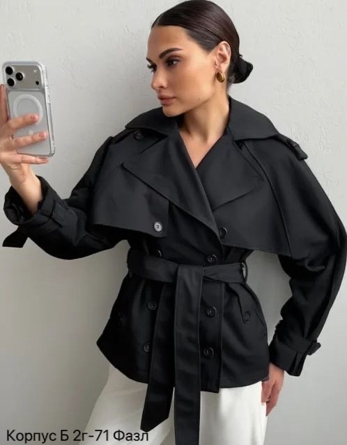 тренч укороченный,тренч одежда,тренч короткий,модное пальто