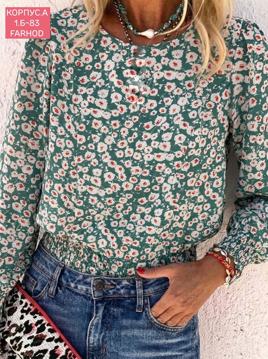 блуза,блузки женские,блузка с принтом,блуза с цветочным принтом,женская блузка с цветочным принтом
