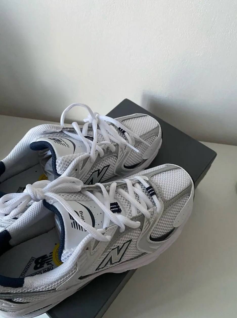 кроссовки new balance 530,new balance 530 white silver navy,,кроссовки new balance,кроссовки