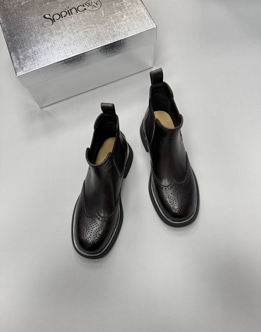 ,челси ботинки женские, челси женская,yourbox ботинки челси,женские кожаные ботинки челси высокого качества