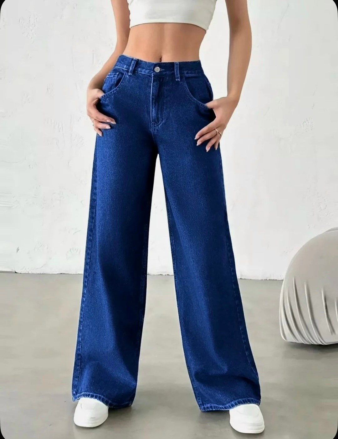 широкие джинсы женские,широкие джинсы,джинсы трубы широкие,синие широкие джинсы,джинсы широкие с высокой посадкой dh fashion цвет синий