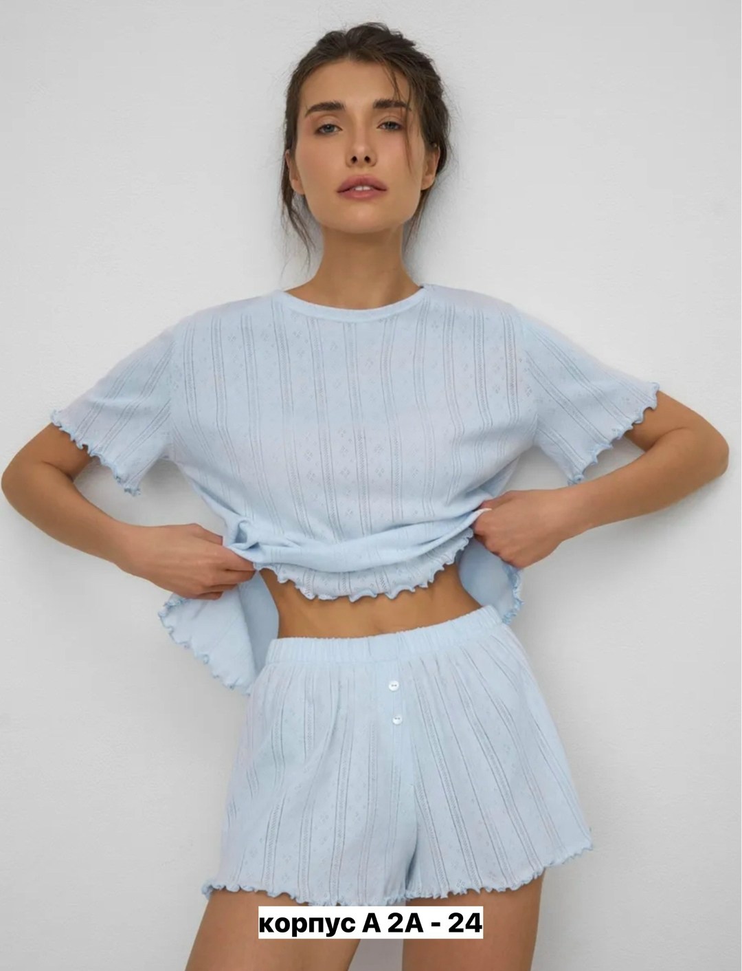 женские пижамы с шортами,пижама женская,пижама с шортами,пижама,пижама голубая