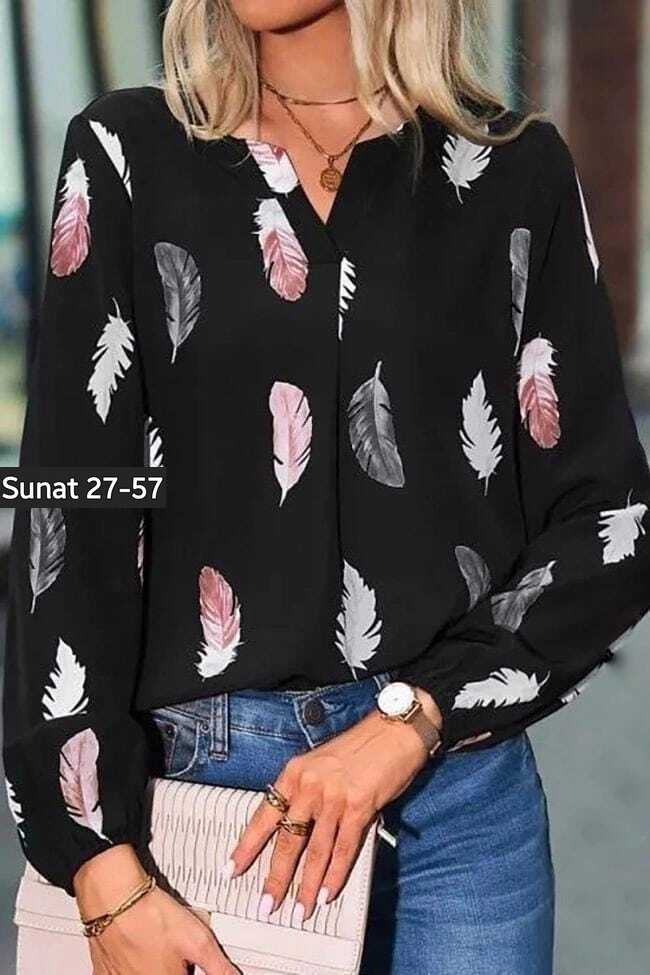 кофточки женские,женская шифоновая блузка с длинными рукавами,женская блузка,модная блузка,модные женские блузки