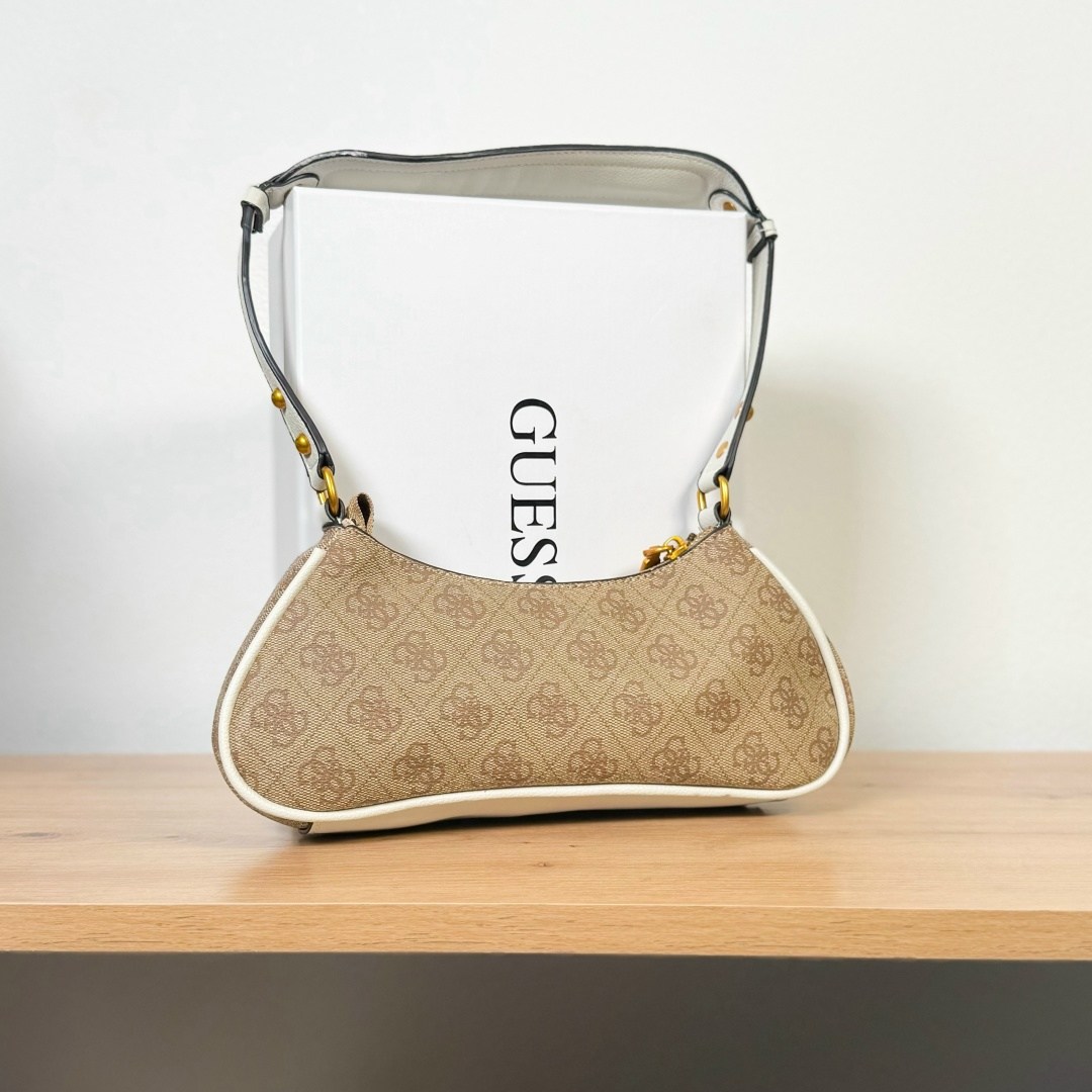 сумка через плечо guess mintha бежевый,женская сумка guess,сумка на плечо guess,стильная сумка на плечо guess,сумка через плечо guess