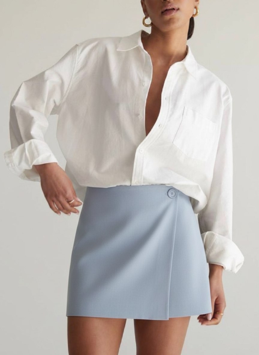 повседневная женская блузка,юбка замшевая,модные наряды,женская блузка 2026