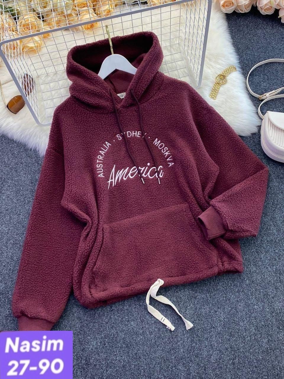 кофта овечка,толстовка ткань барашек женская,толстовка барашек,плюшевая толстовка женская,толстовки женская