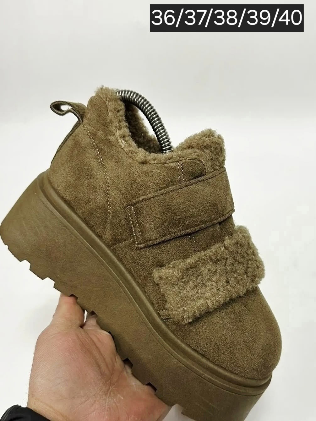 меховые замшевые туфли на плоской подошве на платформе,, женская,замшевые женские туфли-лоферы на платформе, на платформе