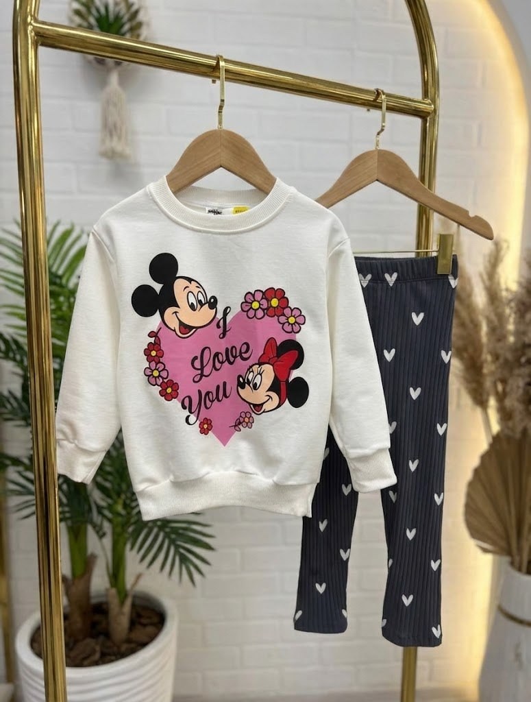 комплект одежды zara минни маус,стильный детский костюм,комплект костюм,костюм детский,костюм для девочек