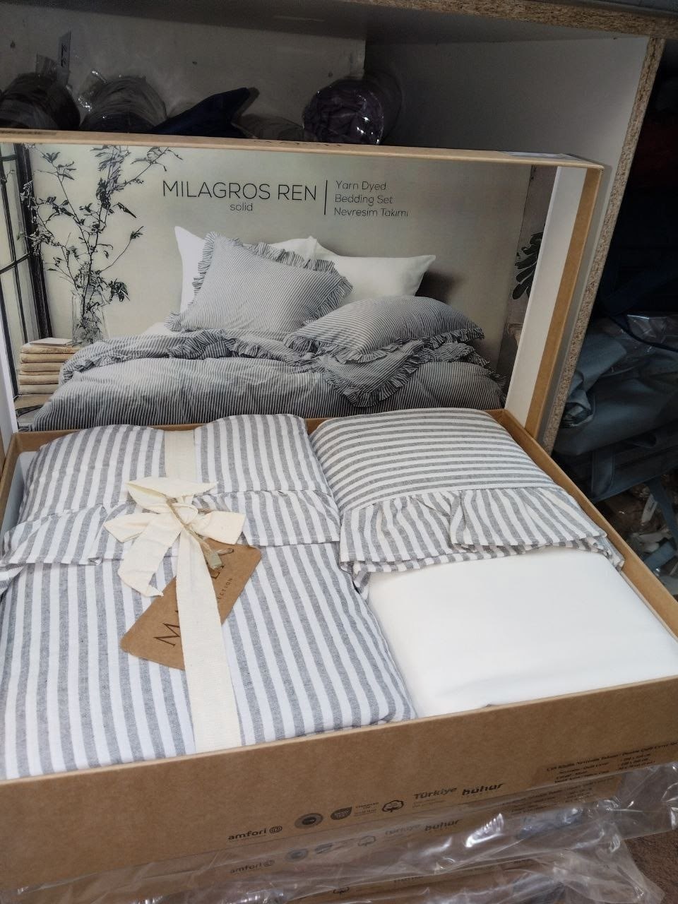 комплект постельного белья,постельного белья,комплект постельного белья limasso home concept,комплект постельного белье евро,подарочный комплект