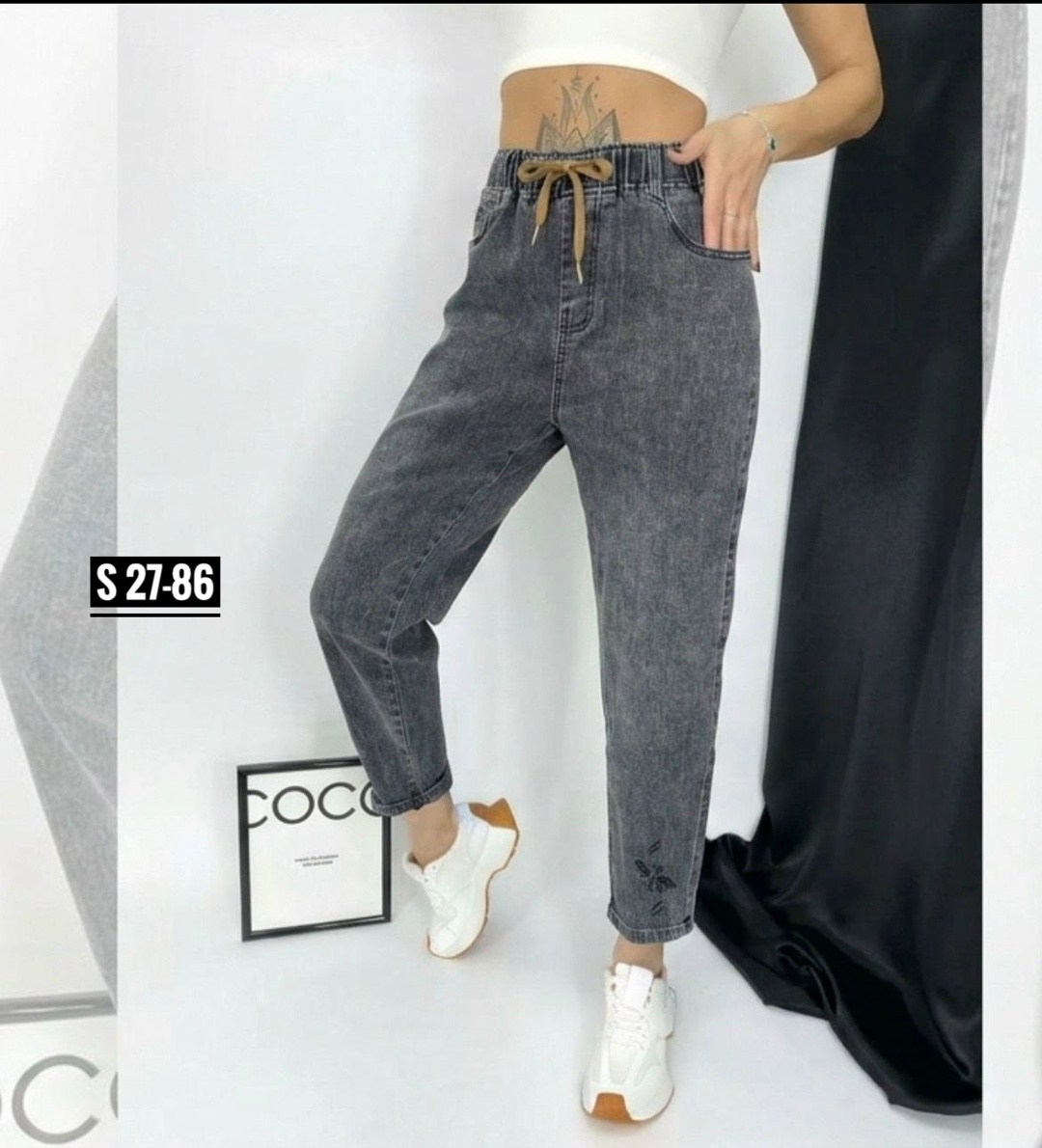 джинсы женские,джинсы мом,джинсы брюки,штаны джинсы,джинсы на резинке женские
