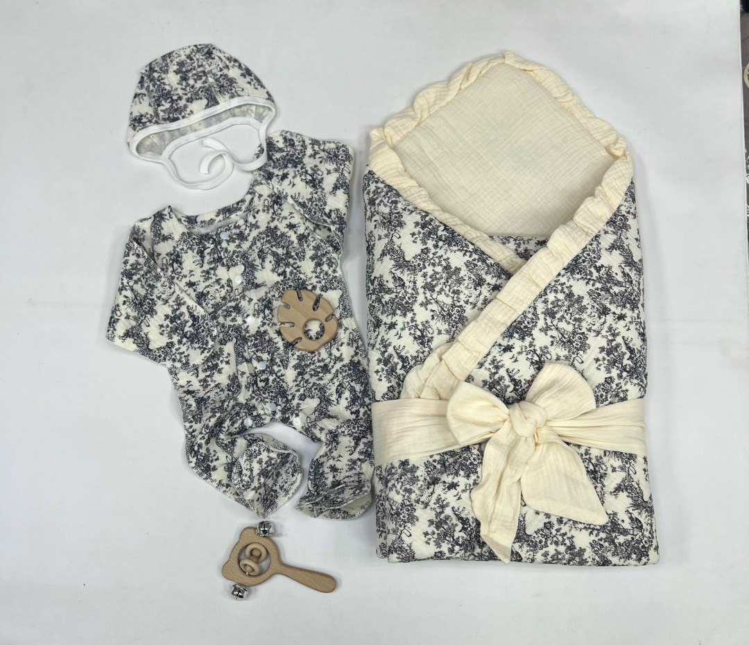 комплект на выписку,комплект на выписку 4 предмета "кроля" серый лето,конверт на выписку,комплект на выписку 5 предметов,летний комплект на выписку