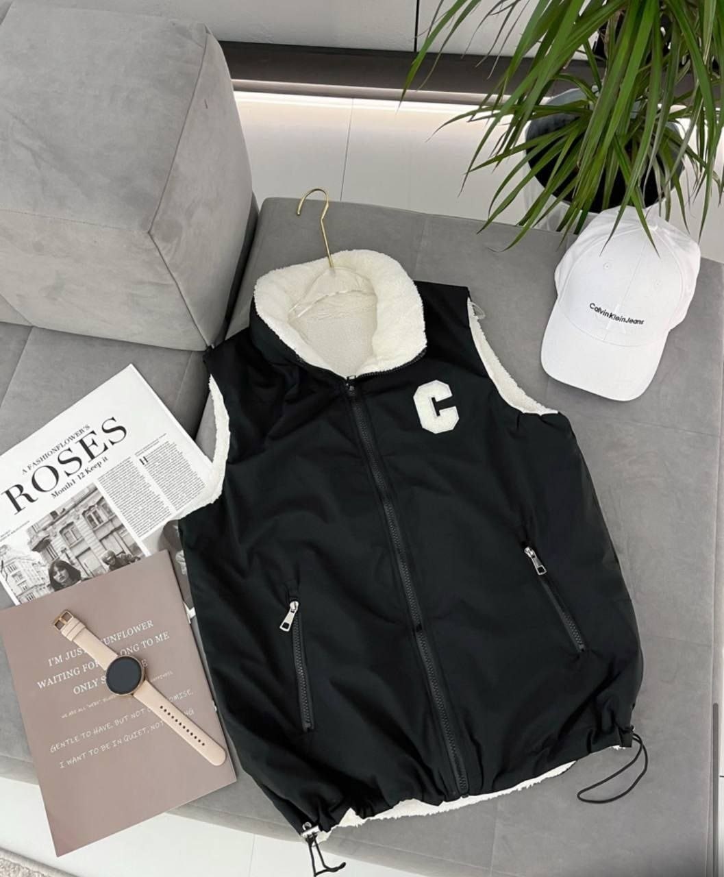 жилетка двухсторонняя,жилет двухсторонний,жилет двусторонний,двухсторонняя жилетка женская,женские жилетки