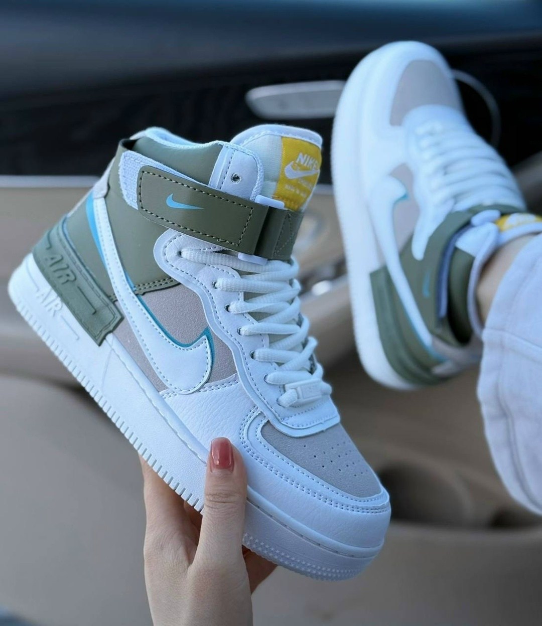 кроссовки женскиe,кроссовки,, женская,кросcовки nike air force 1 shadow