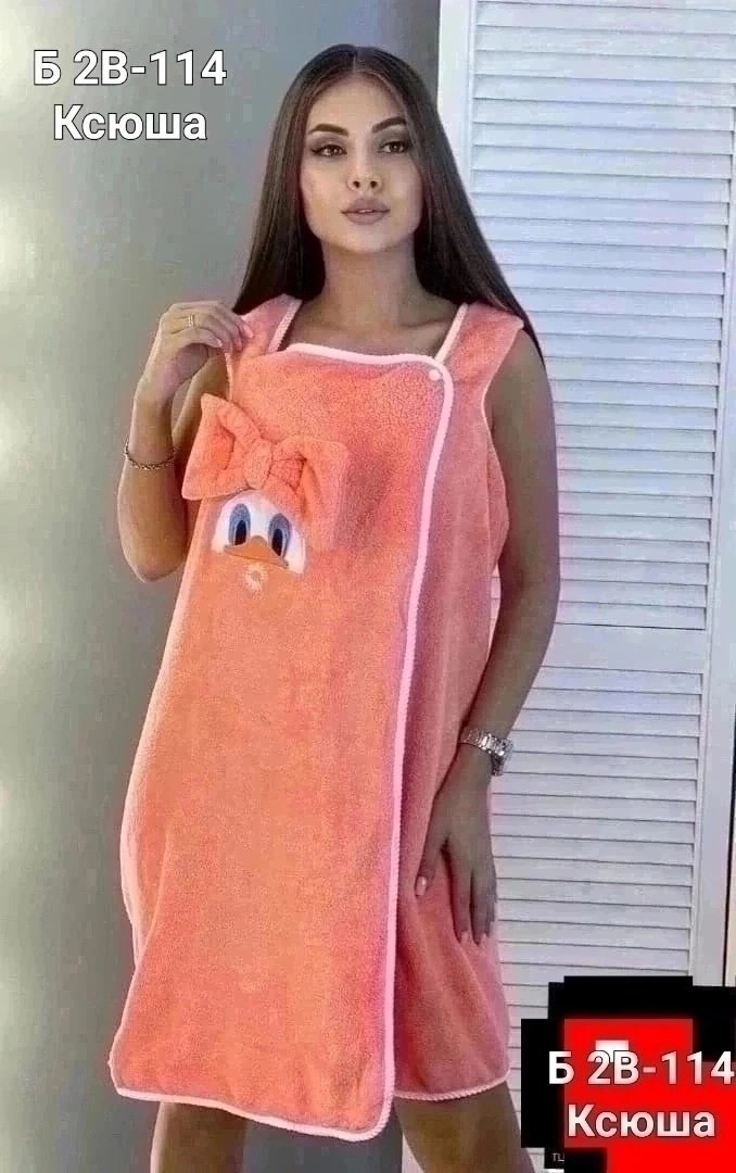 полотенце халат женский,женские халаты,халат из микрофибры,халат женский банный,полотенце халат