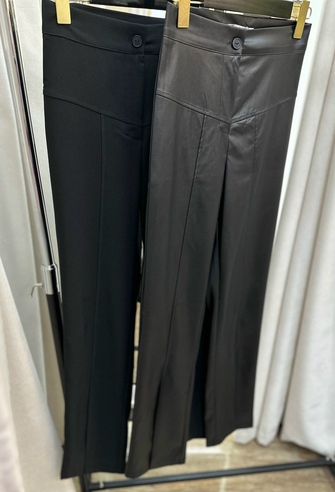 кожаные брюки,кожаные штаны,модные кожаные брюки,наряд с кожаными брюками,модные кожаные брюки палаццо