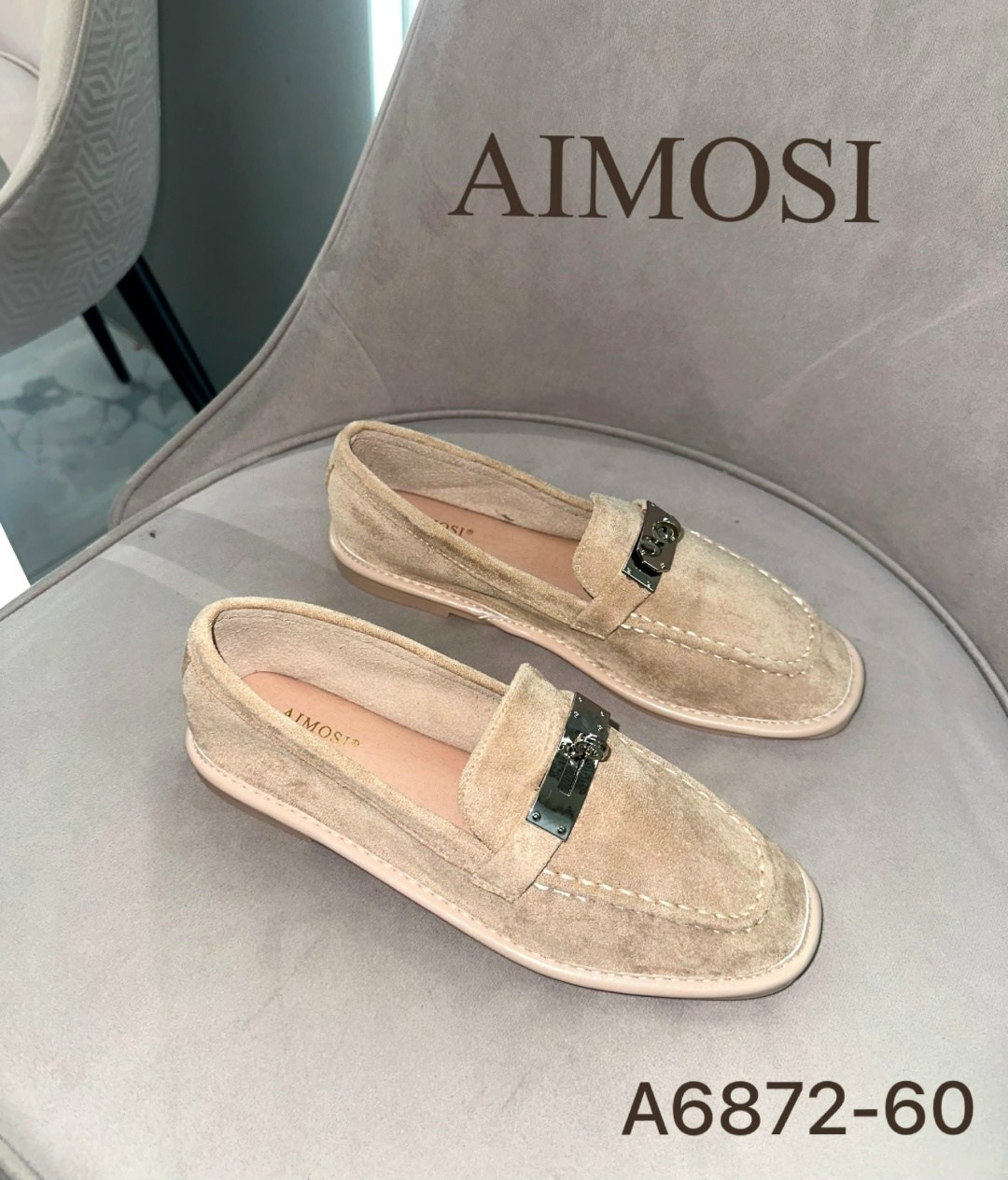 лоферы aimosi женские,женские лоферы,лоферы loro piana женские,замшевые лоферы,loro piana  женская лоферы