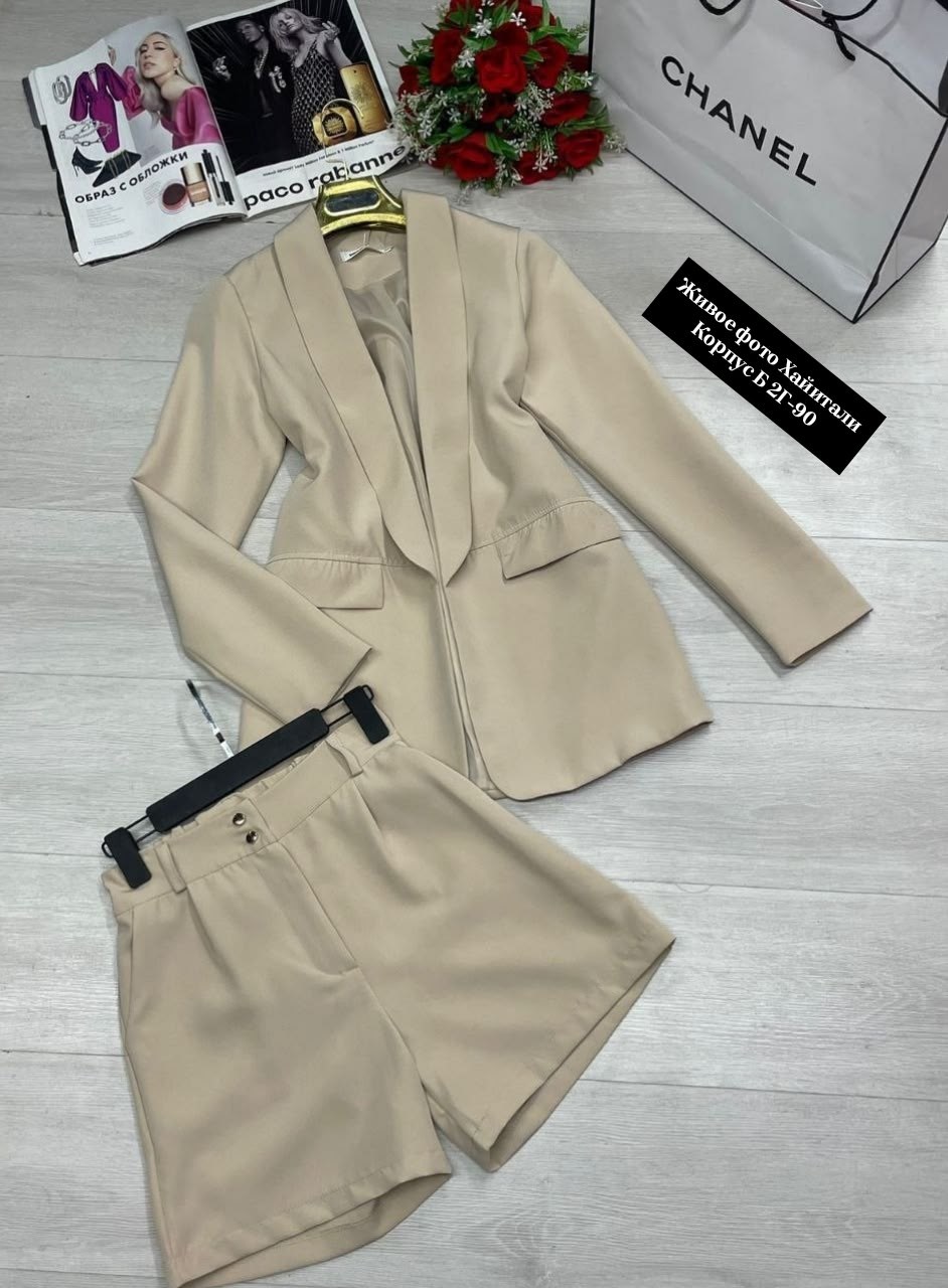 костюм двойка пиджак+шорты rose collection малиново-розовый,костюм тройка с шортами женский,модные костюмы,легкий и стильный женский летний костюм с шортами,костюм двойка пиджак+шорты rose collection