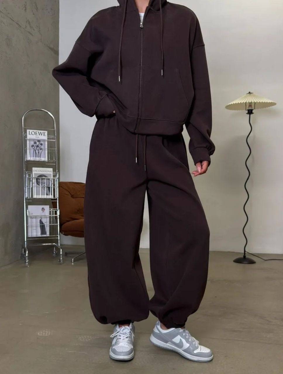 костюм спортивный,cпортивный костюм женский на флисе,повседневный костюм,костюм женский на флисе,теплый костюм оверсайз на флисе