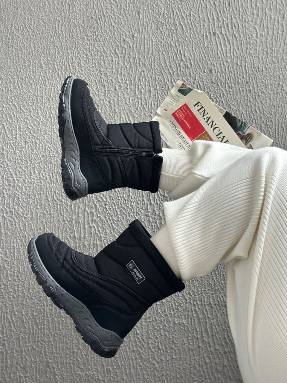 женские дутики 2265-4 черные,дутики,,дутики женские,дутики gogc