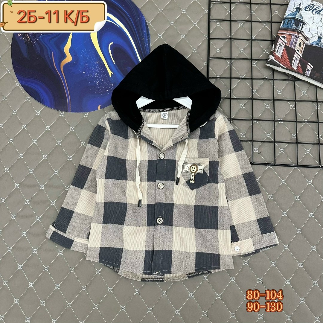 рубашка для мальчика,детская рубашка,рубашка в клетку с капюшоном для мальчика,рубашка с капюшоном,рубашка в клетку с капюшоном