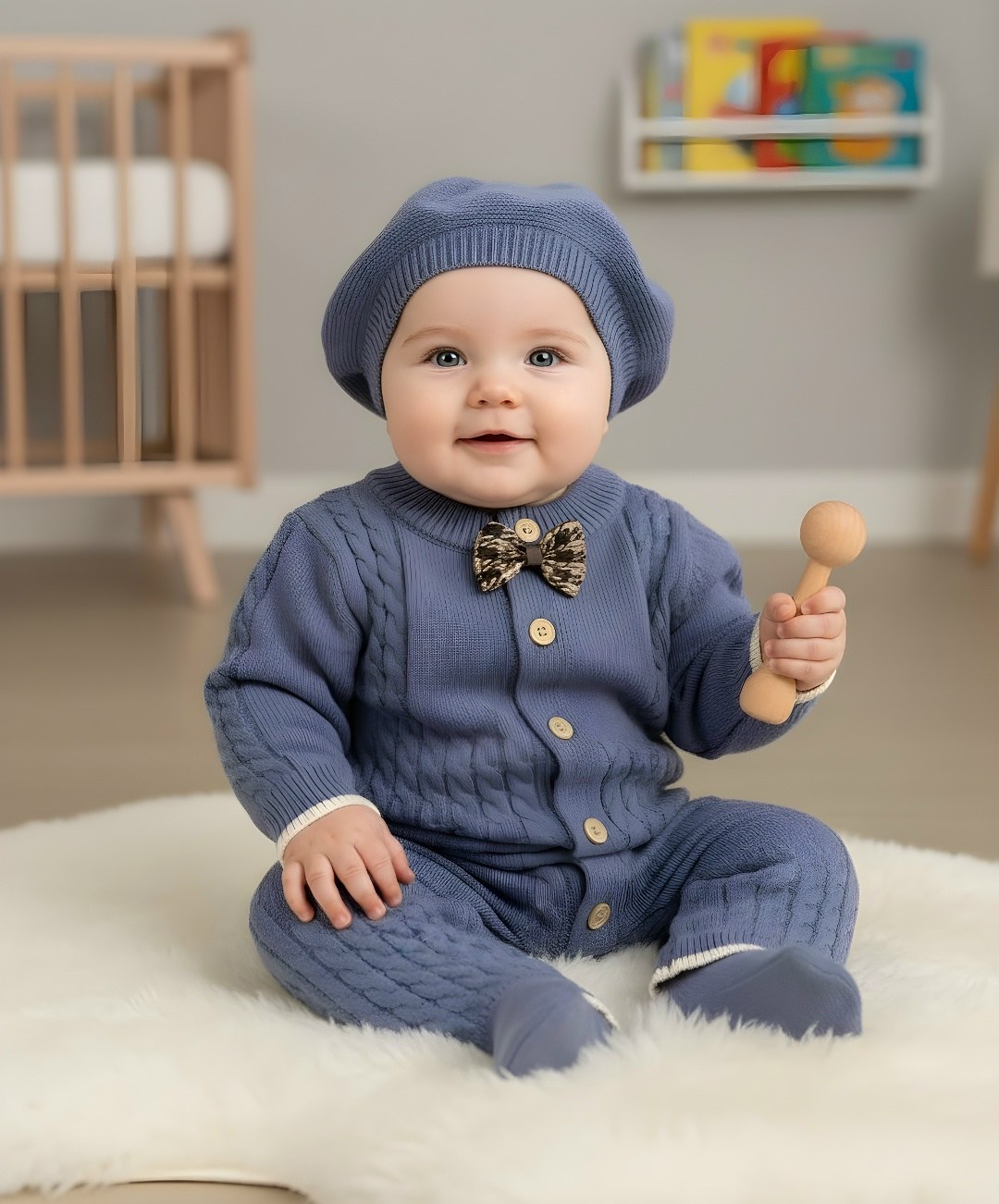 вязаный комплект для малыша,комплект вязаный,детский вязаный комбинезон для малыша с шапкой,вязаный комбинезон для малыша,комплект для малыша