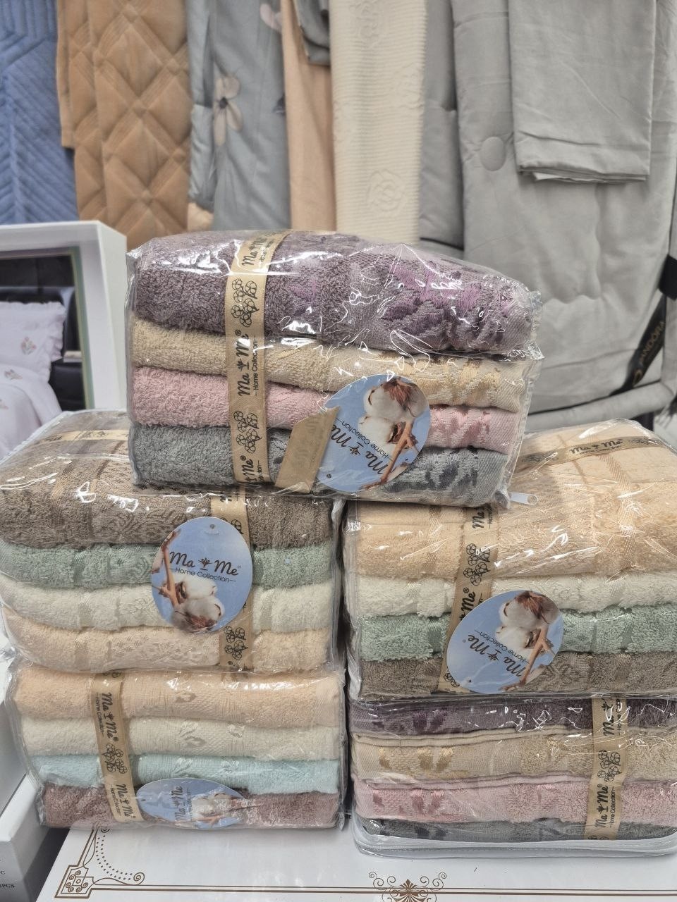 набор полотенец,полотенца махровая,набор полотенец для ванной,набор полотенец для ванной 6 шт,комплект махровых полотенец