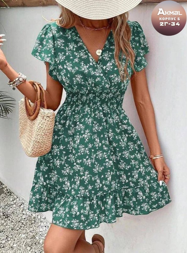 летнее платье зелëное,женское платье,платье летнее женское,платье красотка маркет,летнее платье