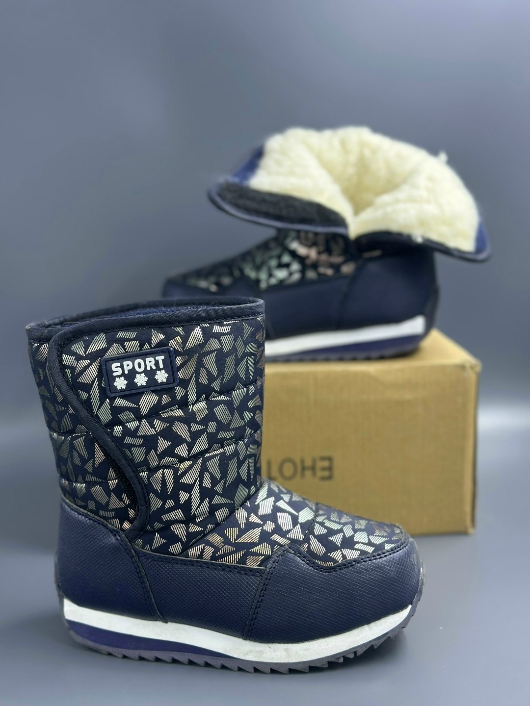 сапожки дутики детские зимние bronx,дутики детские libang цвет чёрный размер 21,детские дутики,дутики детские зимние,сапоги детские дутики