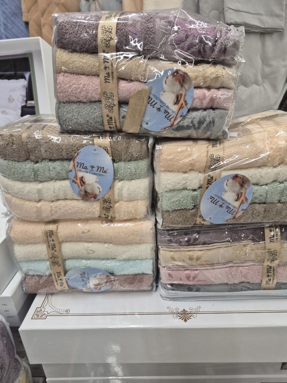 набор полотенец,полотенца махровая,набор полотенец для ванной,набор полотенец для ванной 6 шт,комплект махровых полотенец