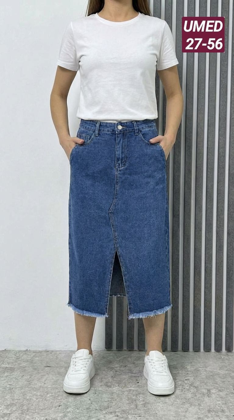 джинсовая юбка,юбка миди джинсовая с разрезом спереди ниже колен,остин джинсовые юбки миди,юбка джинсовая женская,юбка джинс