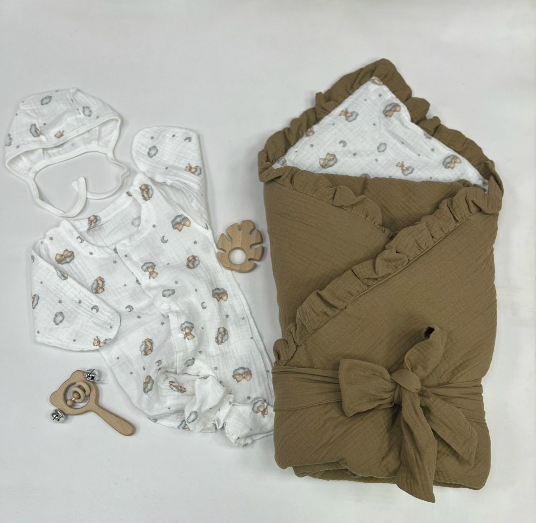 комплект на выписку,комплект на выписку 4 предмета "кроля" серый лето,конверт на выписку,комплект на выписку 5 предметов,летний комплект на выписку