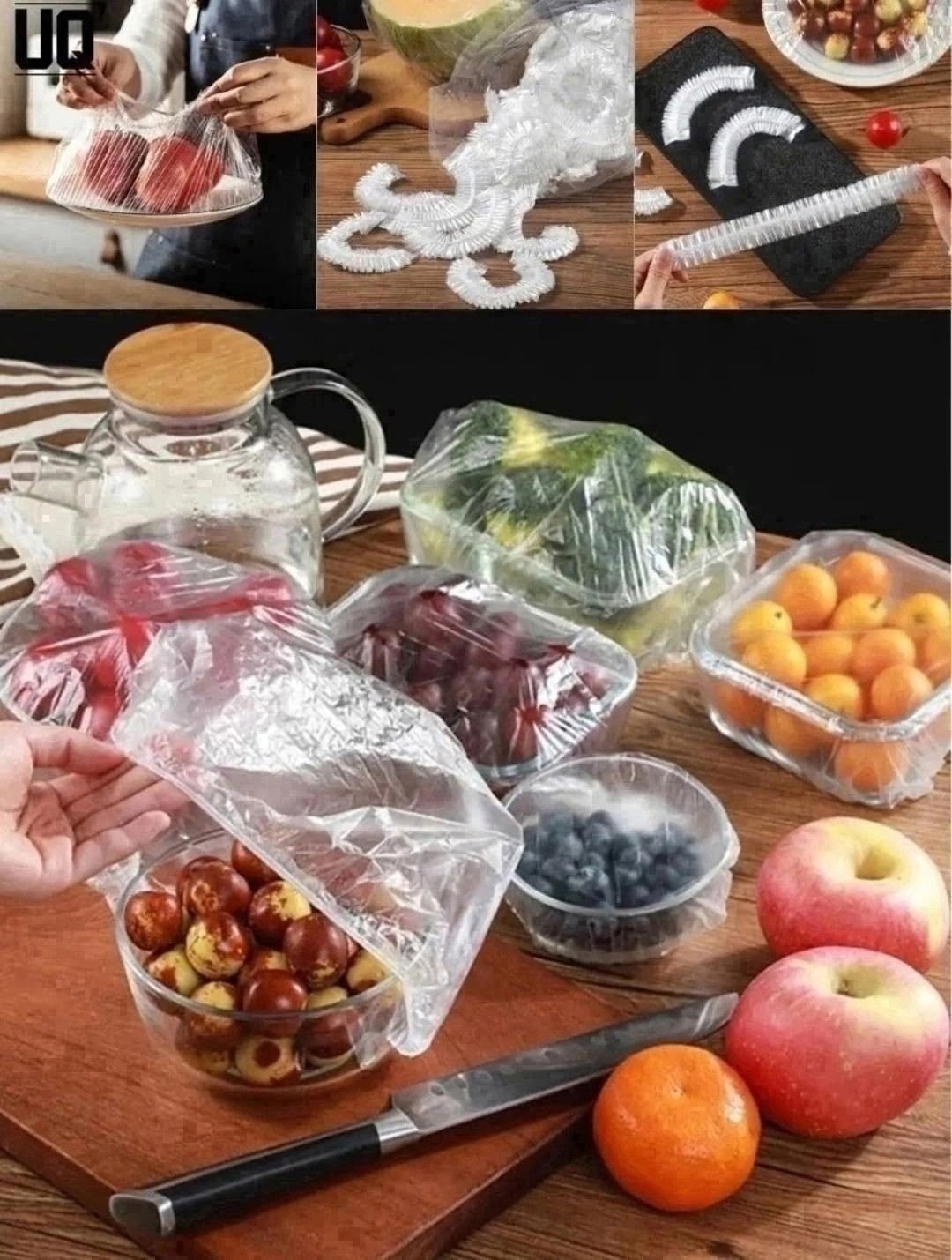 пищевые пакеты на резинке 100 шт,пищевые пакет на резинке,пищевые пакеты на резинке для посуды,пакеты для хранения продуктов на резинке,полиэтиленовые пищевые пакеты для еды шапочка для