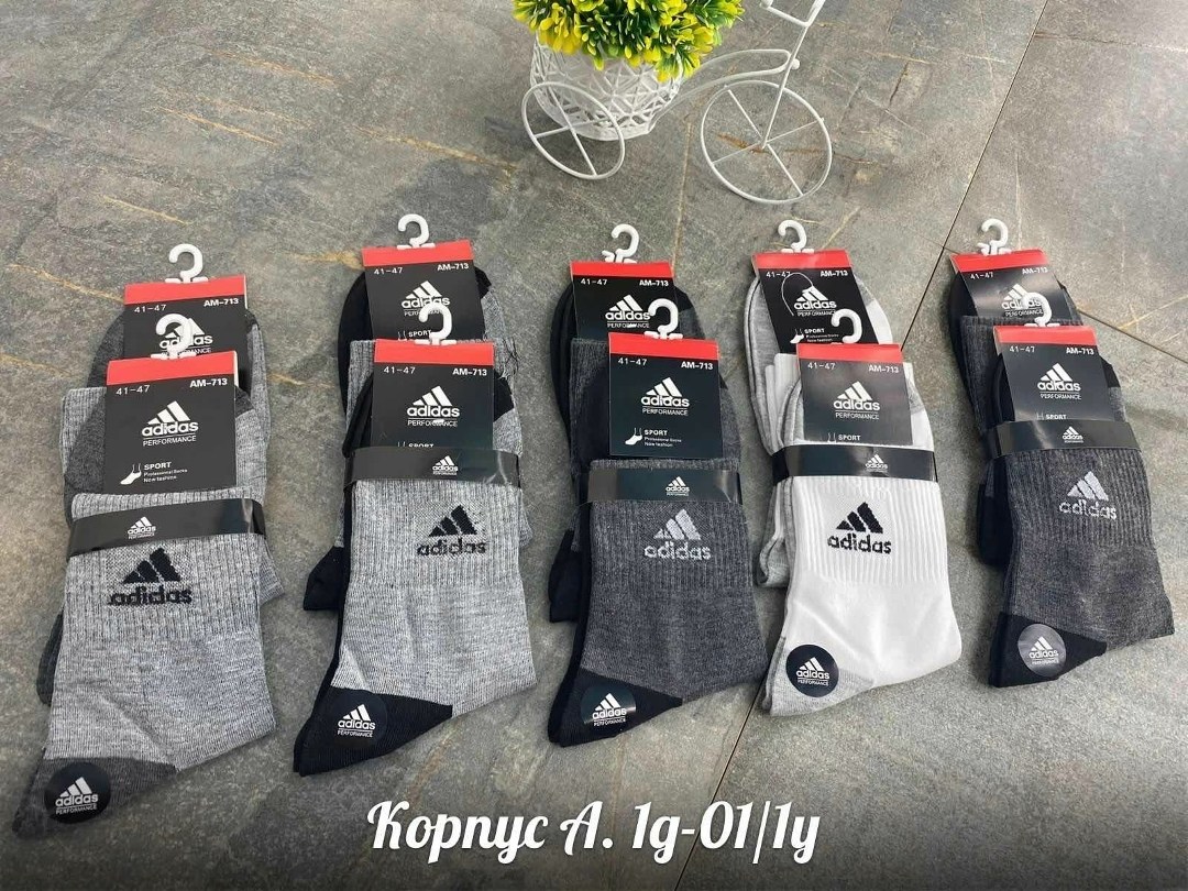 носки мужские adidas,средние спортивные носки adidas,мужские носки,спортивные носки adidas,носки adidas набор спортивных носков адидас